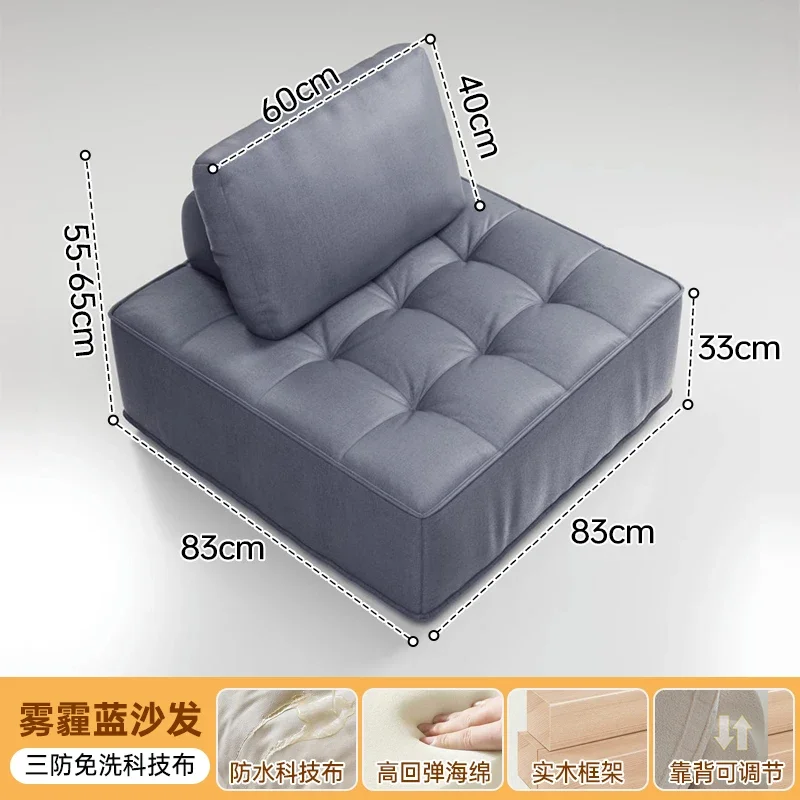 Sypialnia Minimalistyczna Sofa Wygodna Gąbka Wnętrze Mieszkania Wielofunkcyjna Sofa Relaksacyjna Canape Sillon Cama Meble Tarasowe