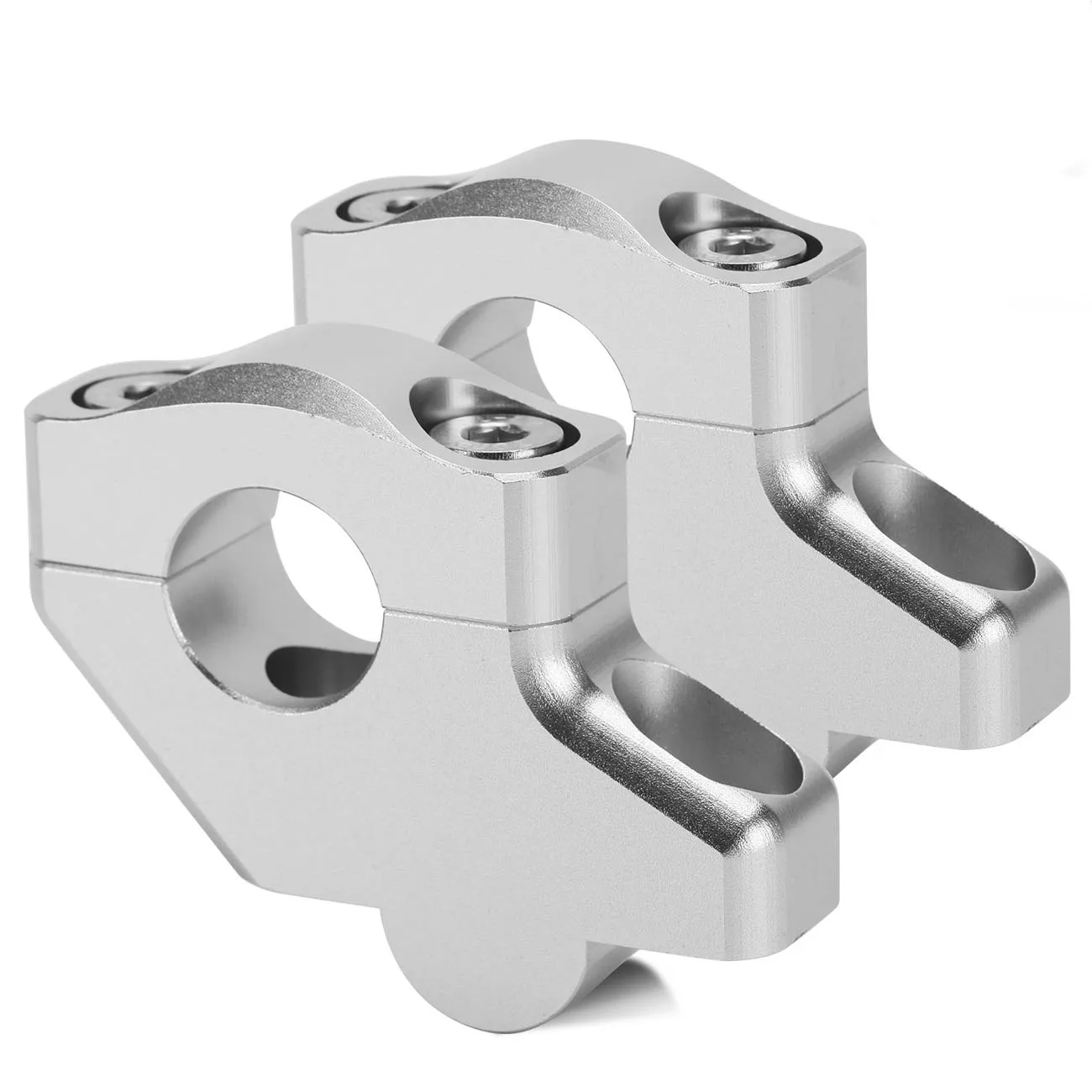 

22mm 7/8" New Model Handle Bar Mount Risers Offset Extend Raised For Honda NC750X Bajaj Dominar 400