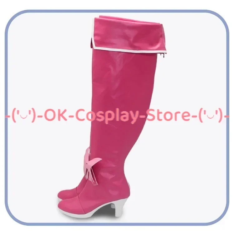 Anime Gushing Over Magical Girls Hanabishi Haruka Cosplay Shoes PU Shoes Halloween Carnival Boots Cosplay Prop Custom Made