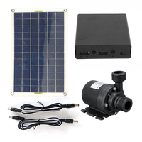 Brushless Solar Water Pump Kit 800L/H Powerful Solar Water Pump Solar Power Water Pump for Pool Bird Bath Pond Garden Fountain