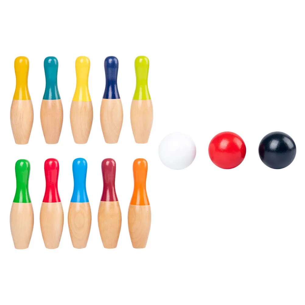 

1 комплект, мини-аксессуары для боулинга, деревянный мини-набор премиум-класса для боулинга, образовательный домашний и уличный семейный подарок на день рождения, спортивный подарок