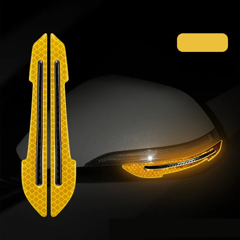 Car Rearview Mirror Reflective Stickers for Citroen C1 C2 C3 C4 C5 C6 C8 C4L Elysee Xsara CACTUS DS3 DS4 DS5 DS5LS DS6