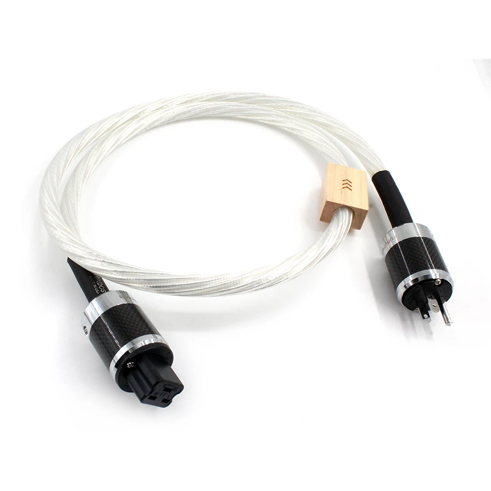 Nordost Odin EU versie voedingskabel AC Schuko Super Netsnoer met koolstofvezel 20A stekker C19 Netsnoer HIFI CD AM
