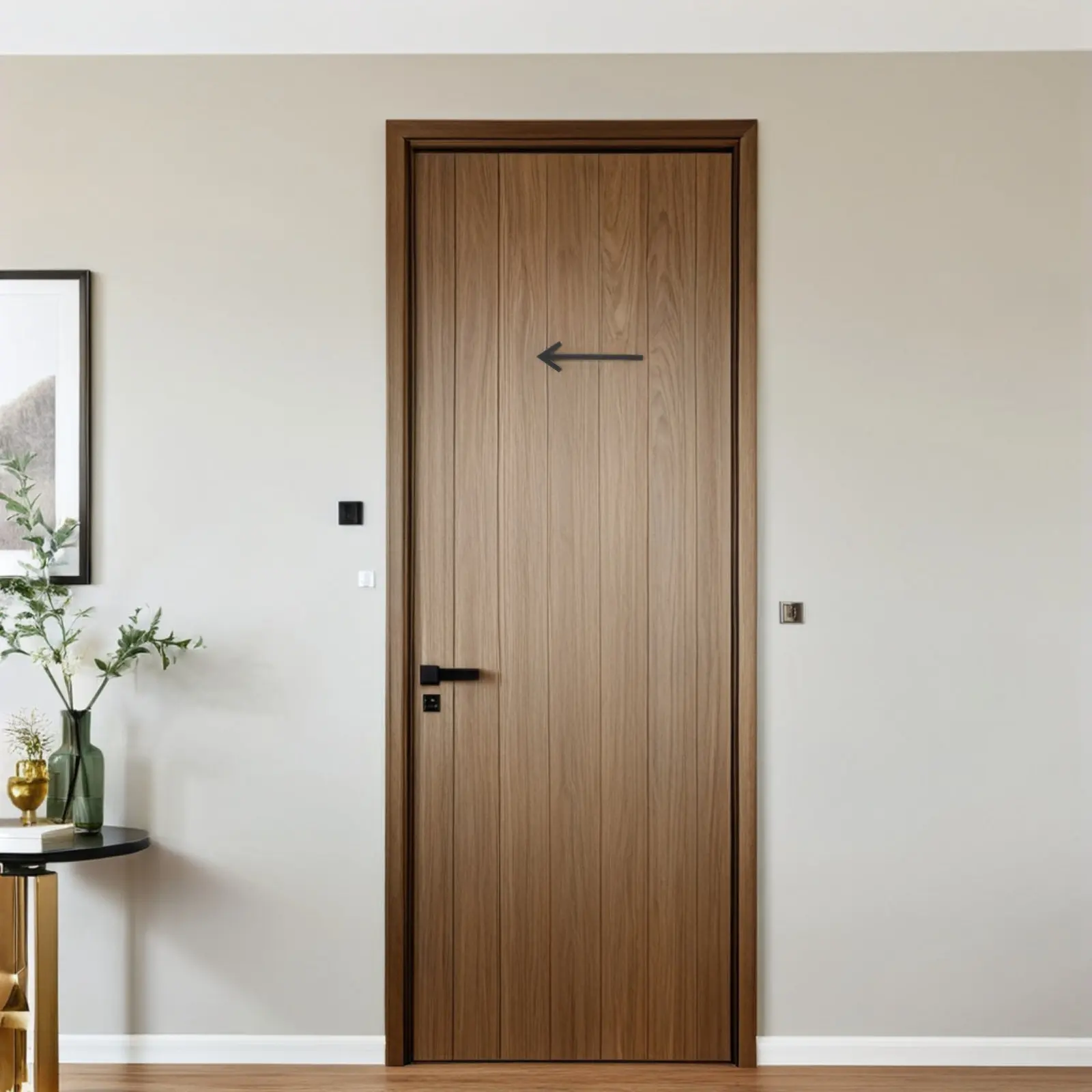 Waterproof Self Adhesive Arrow Signs for Factory Floors Construction Sites Storage Areas Clear Directional Guidance