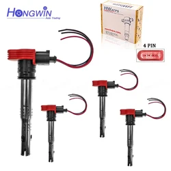 4pcs 06E905115E 06E905115D 06E905115C Ignition Coil Pack For Audi A3 A4 A5 R8 8P Quattro VW CC Golf GTI 2.0L 3.0L 3.2L V6 V8 FSI