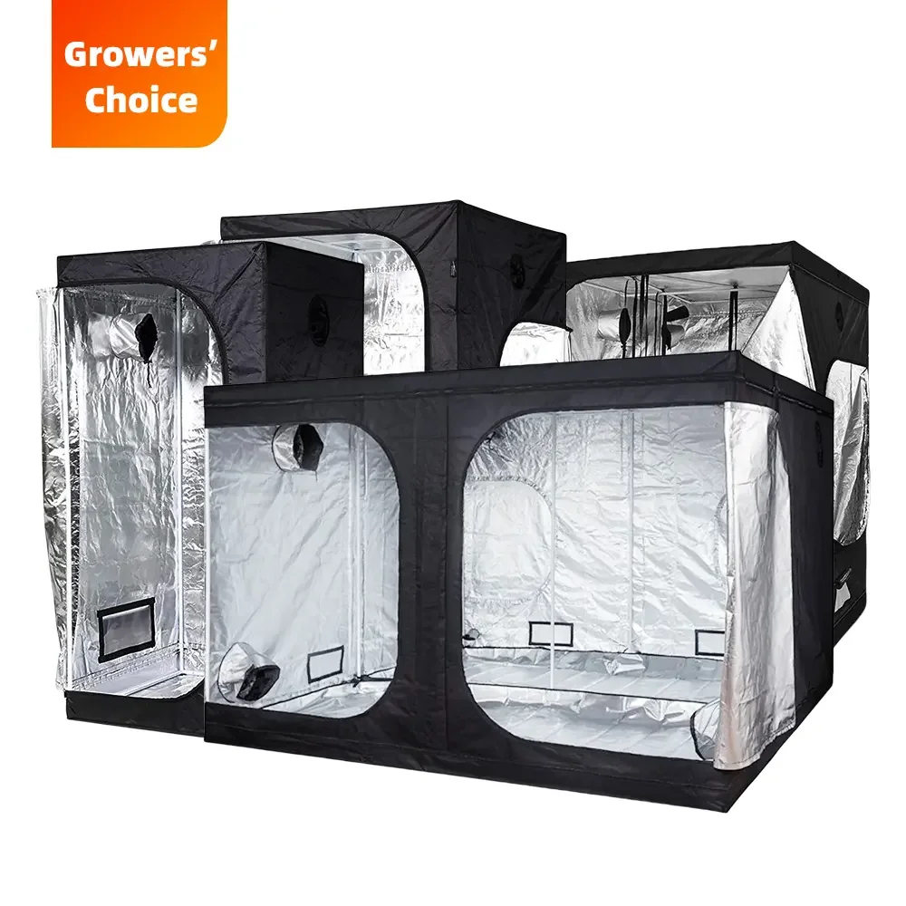 High Quality Mushroom Grow Tent Black Grow Tent Indoor Oxford Cloth Grow Tent Kit