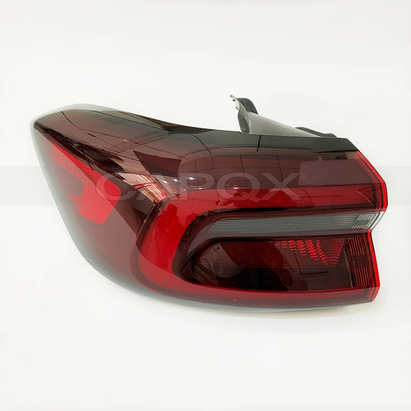 CAPQX LED Rear Bumper Tail Light Tail Lamp For Chery Tiggo 8 Tiggo 7 Pro Plus Taillight Taillamp Brake Light Through Light