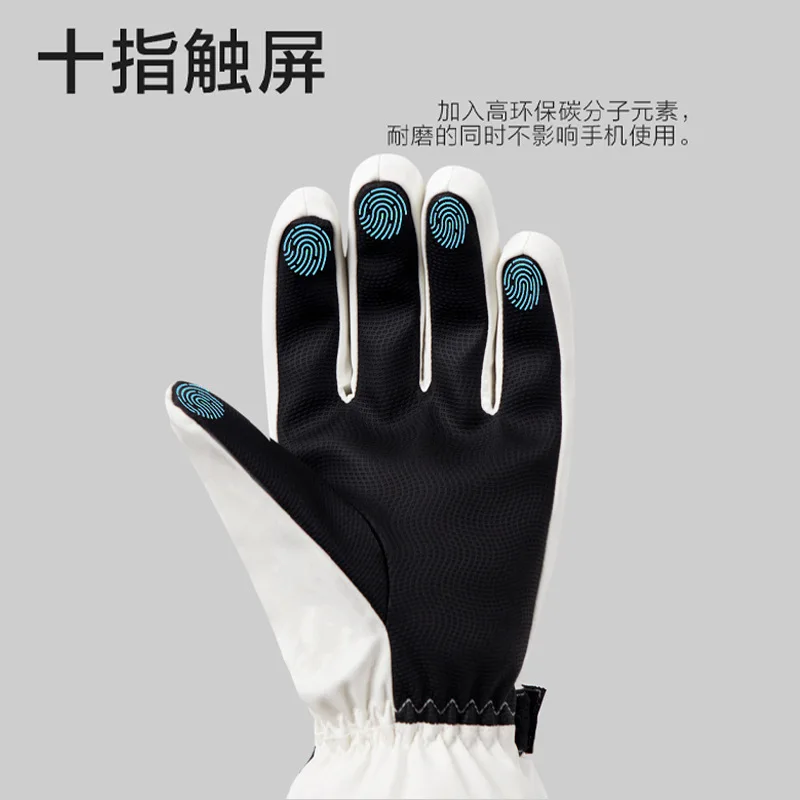 Winter Waterproof Ski Snowboard Gloves Touchscreen Outdoor Mitten Thermal Snow Skiing Gloves Keep Warm Motorcycle Riding Gloves