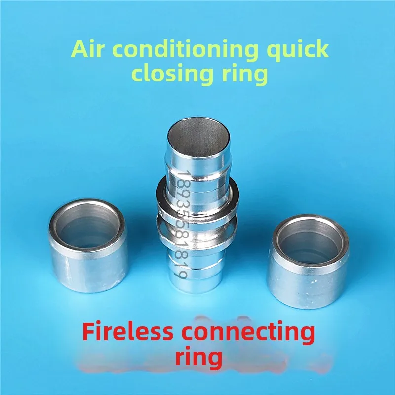 Junta de tubo de refrigeração, conexão sem fogo, anel composto, circular, cobre, alumínio, ferro, cabeça sem soldagem, 1 peça