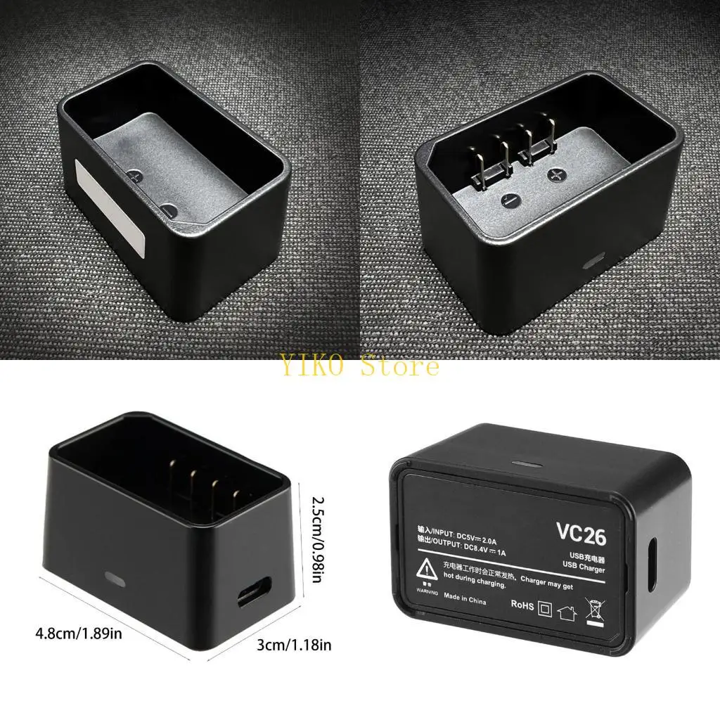 USB-зарядное устройство K32C VC26 для флэш-аккумулятора V1C V1O V1P VB26 V1N V1F V1S VB26A