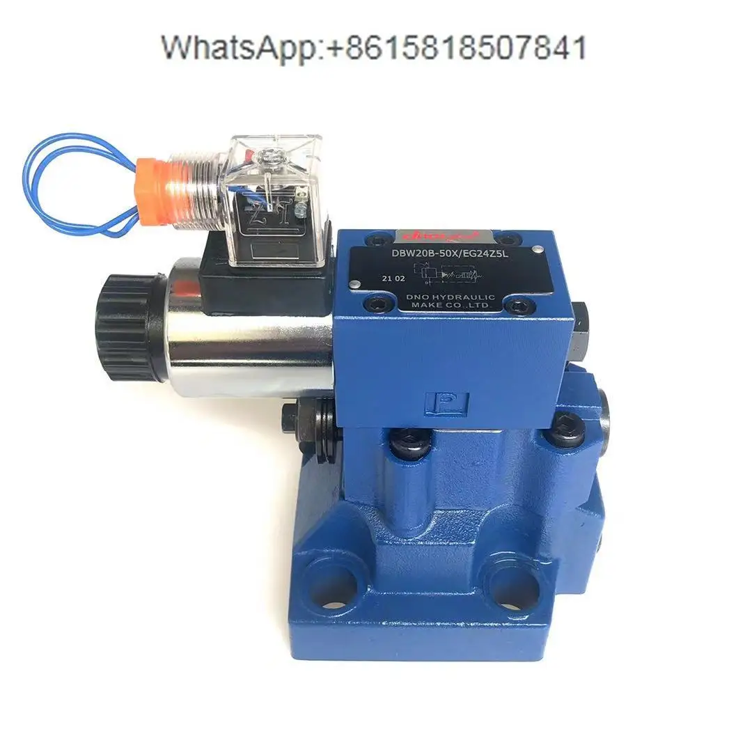 New hydraulic pump station relief valve DBW20B-50X/EG24Z5LDBW10B normally open pressure regulating valve pressure relief