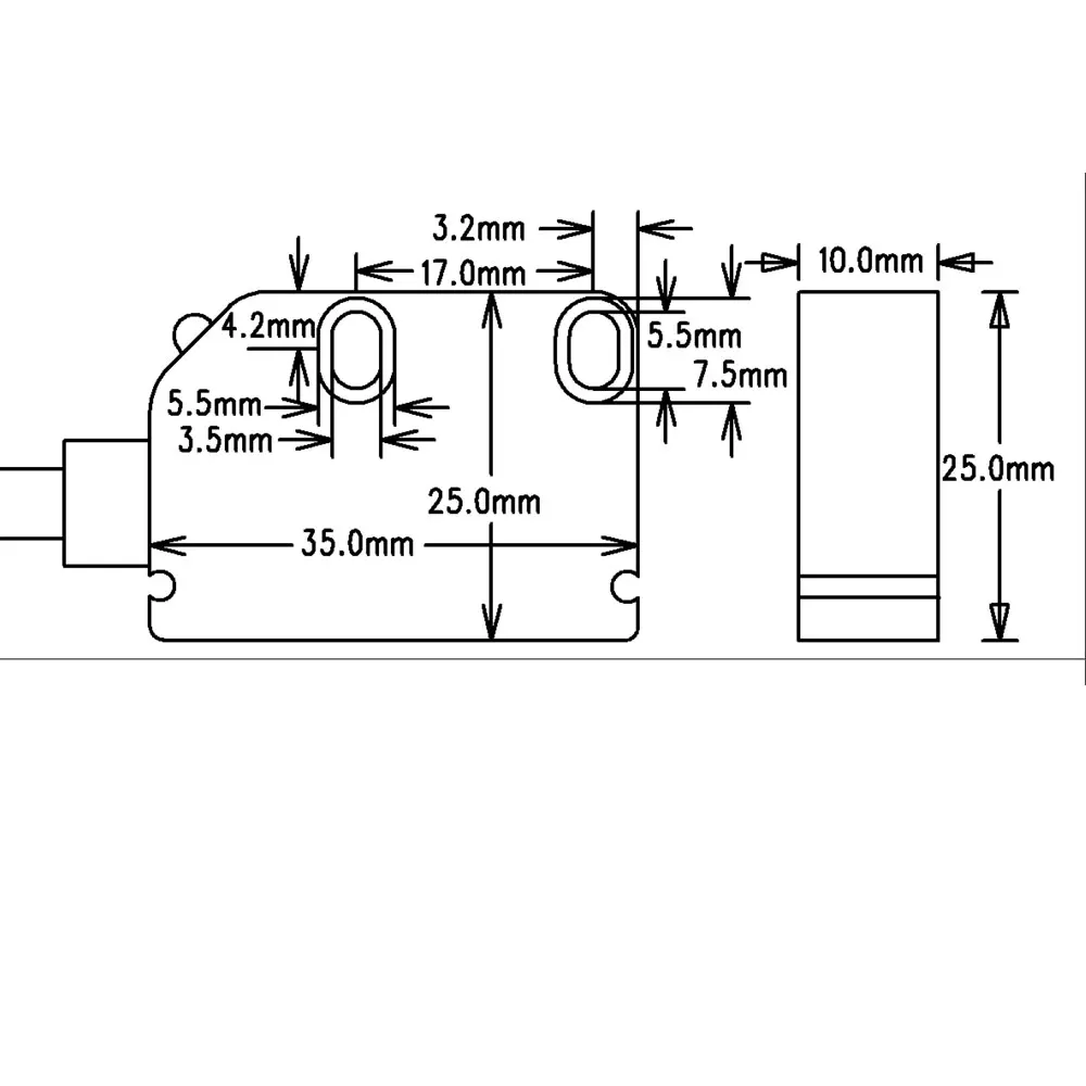 Sensor de Escala Magnética, Sensor de Deslocamento Linear, Resolução 0,005mm, Precisão 0,02mm, Série KA800MC