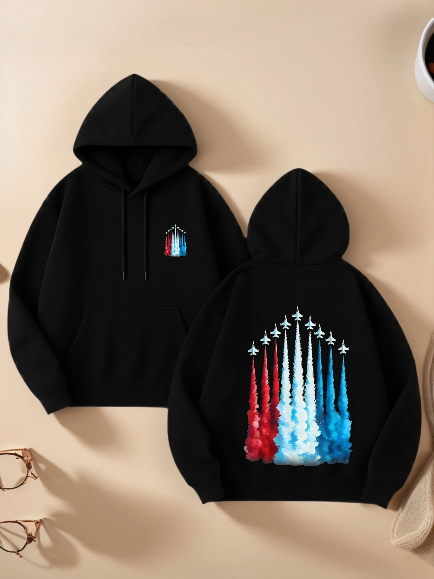 

Graphic Hoodie Women, Aesthetic Design, Graphic Print, Casual Everyday Wear, Comfortable, For Teens