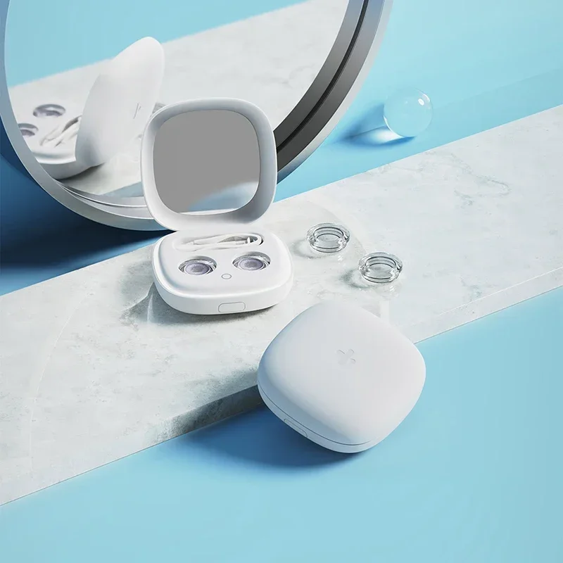 家電製品 コンタクトレンズクリーナー 角膜プラスチックミラー 超音波電気美容瞳孔ボックスを自動的に洗浄します