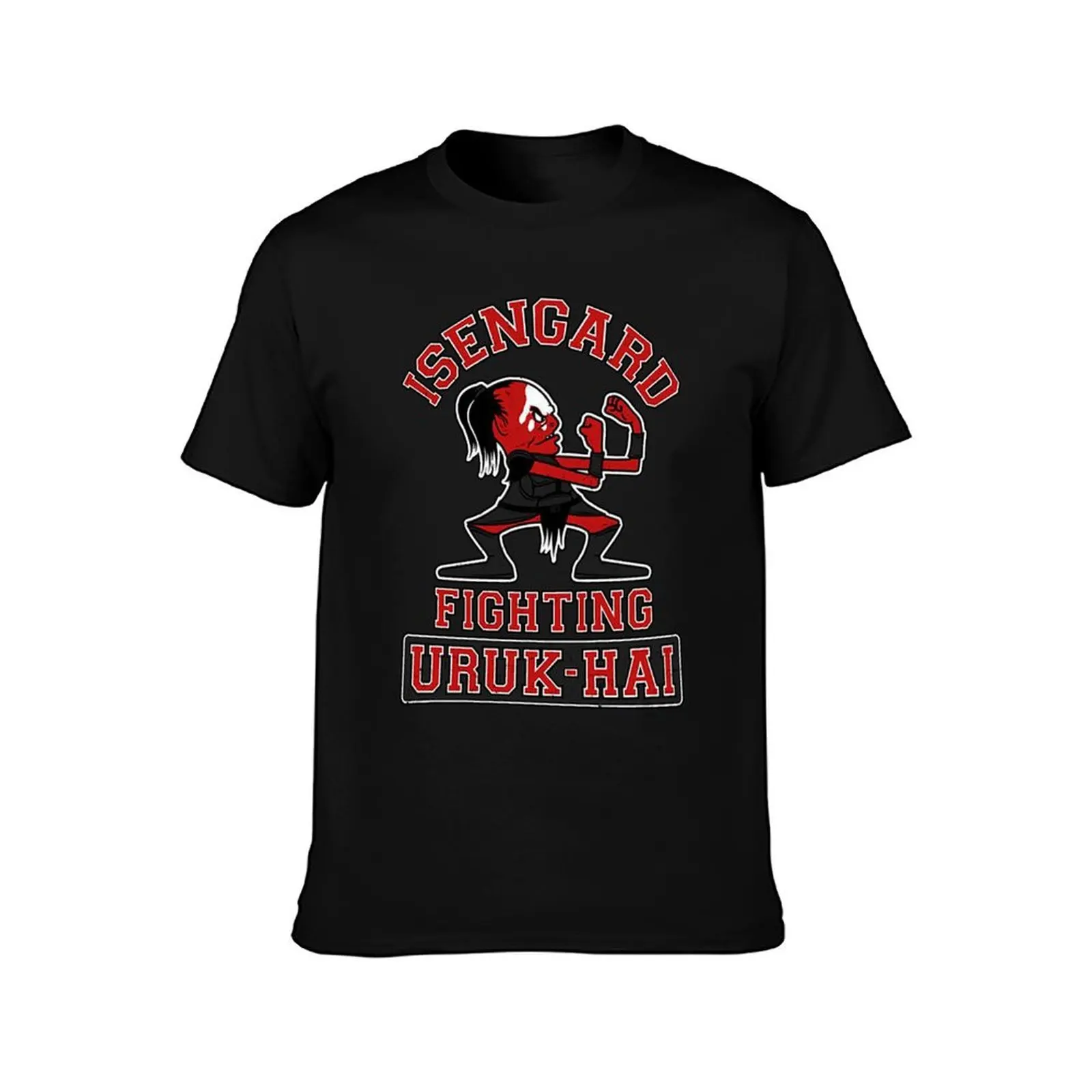 Isengard Fighting URUKHAI Tshirt 1 T-Shirt Daily Wear Print T-Shirt