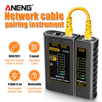 ANENG M469D RJ45 Cable lan tester Network Cable Tester RJ45 RJ11 RJ12 CAT5 UTP LAN Cable Tester Networking Network Repair Tool