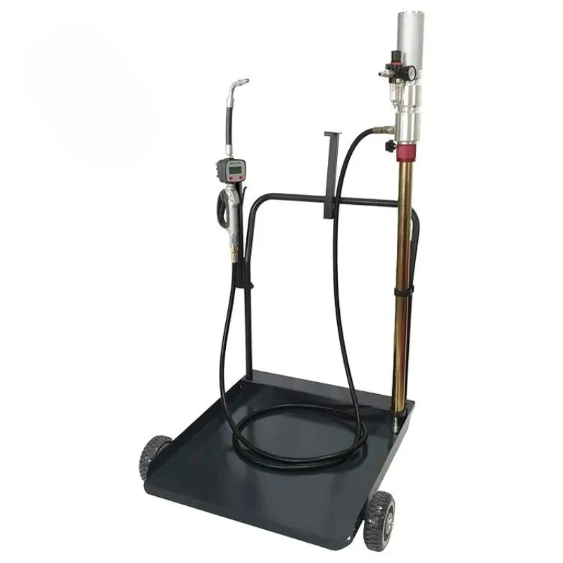 

3:1 208 Liters Lubricating Lube Transfer Barrel Drum Air Bucket Drum Pump Pneumatic With Cart Trolley