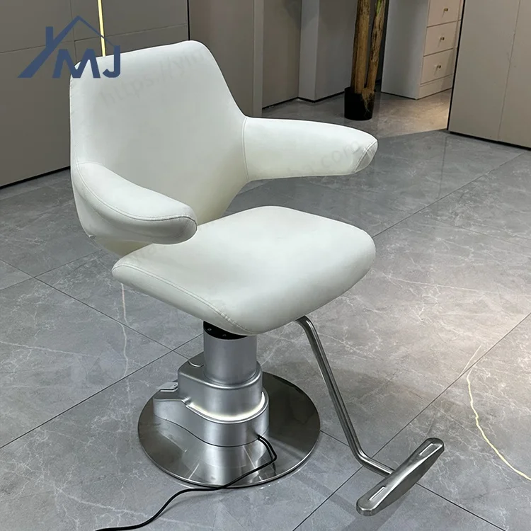 

Modern Barbershop Rotating Adjustable Hairdressing Chairs Salon Waiting Barber Chair