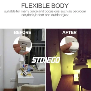 Universelle Mini-Atmosphäre Romantische LED LED LED LEG-Leuchten Plug-in 5-V Innenlampe Beleuchtung Umwelt Autozubehör Home Dekoration 10 Hauptverkaufslicht Rampa - №5