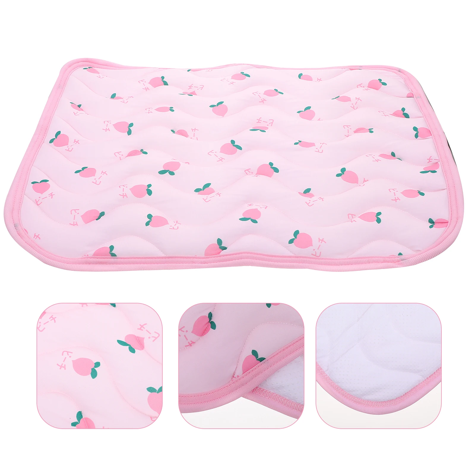 

Cool Pet Mat Dog Cooling Cat Summer for Dogs Puppy Cushion Sleeping Sofa Fruits Pattern Pads