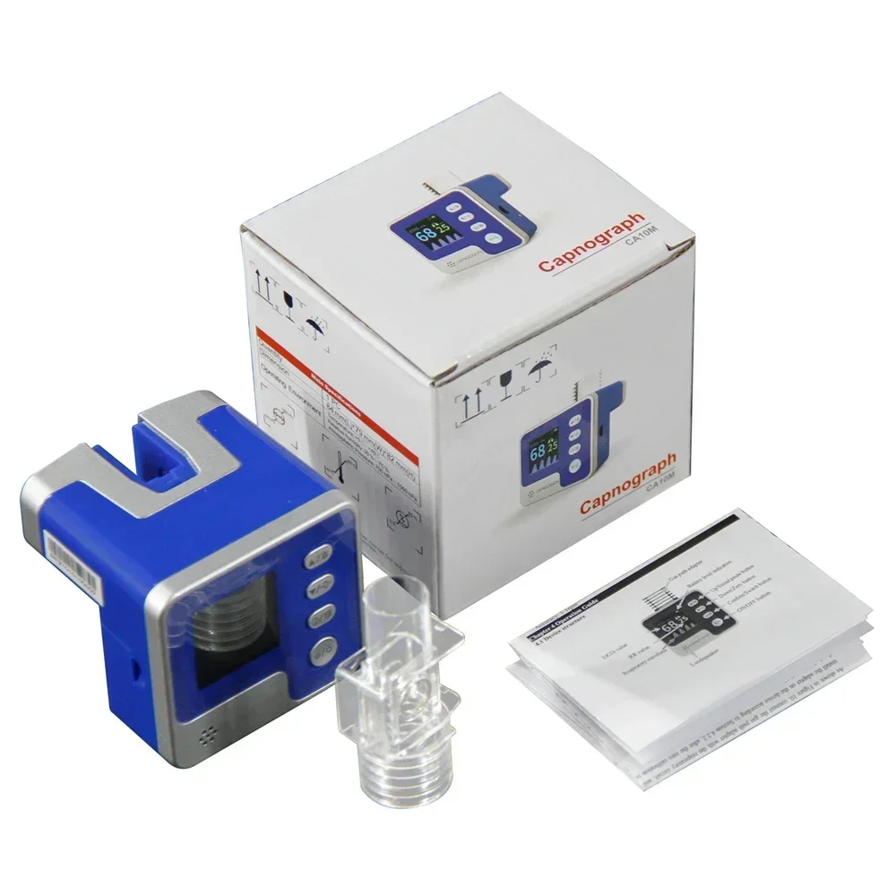 

Portable End-Expiratory Capnograph Supervise Patient’s Respiratory Adapter Breathing Tube Accesorios