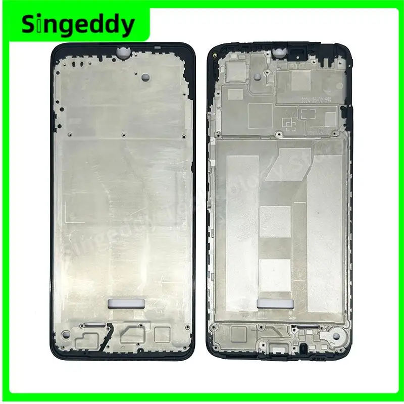 

Phone Front Housing LCD Frame For Xiaomi POCO C65, M6, Screen Bezel Plate Cover For Redmi 13C, 13R, Display Supporting Holder