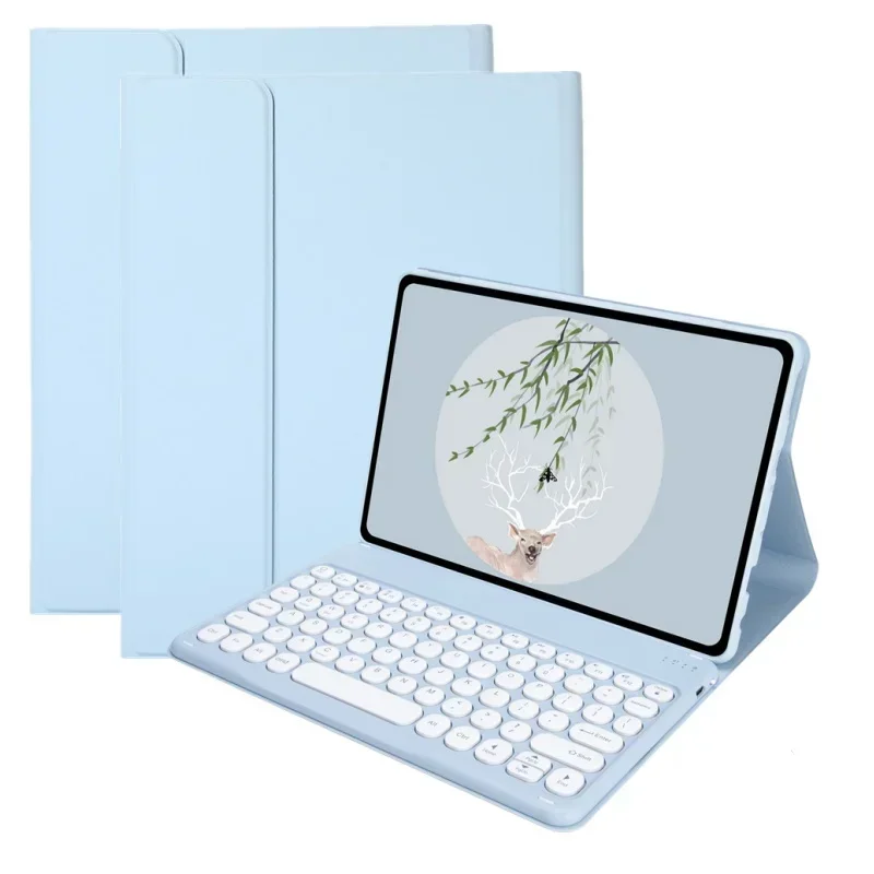 

Чехол с клавиатурой для Lenovo Tab P11 TB-J606F, 11-дюймовый чехол с магнитной клавиатурой Teclado для Lenovo Tab P11 Plus 2021 J607F J616F, чехол с клавиатурой