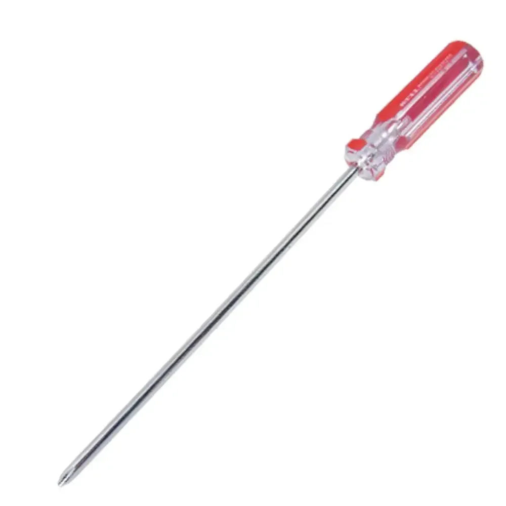 

Professional Magnetic Phillips Screwdriver Tool 7.87" Long Metal Shaft Plastic Handle Versatile Electricians Mechanics Repair