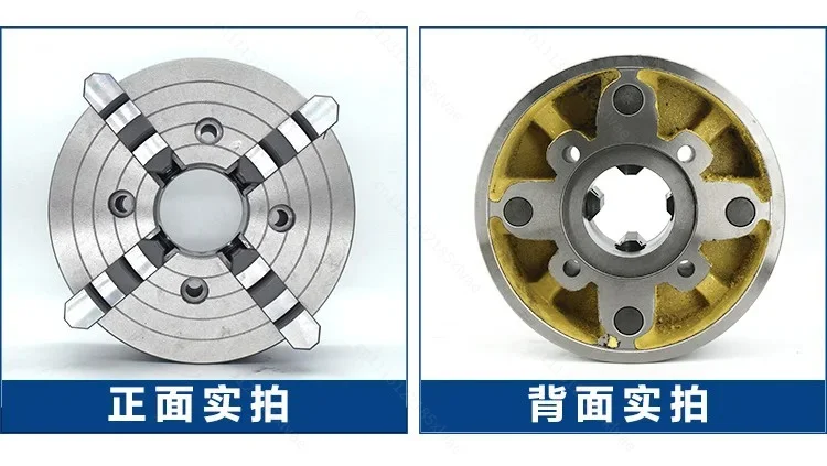 Manual Four-jaw Single-action Lathe Chuck K72, 200 250 320 400 500mm Workholding Clamp for Lathe Machine