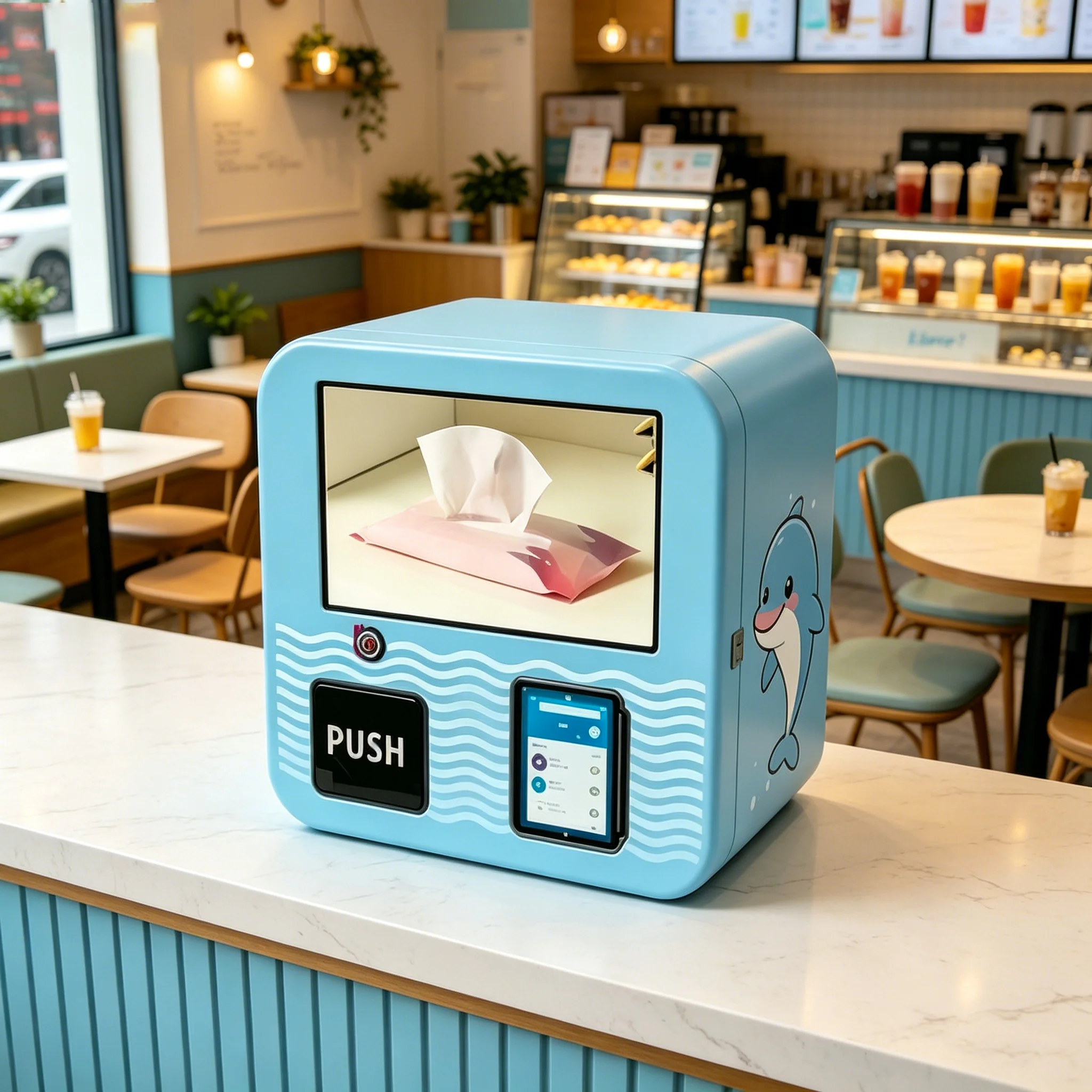 Feishi mini vending machine, customizable design