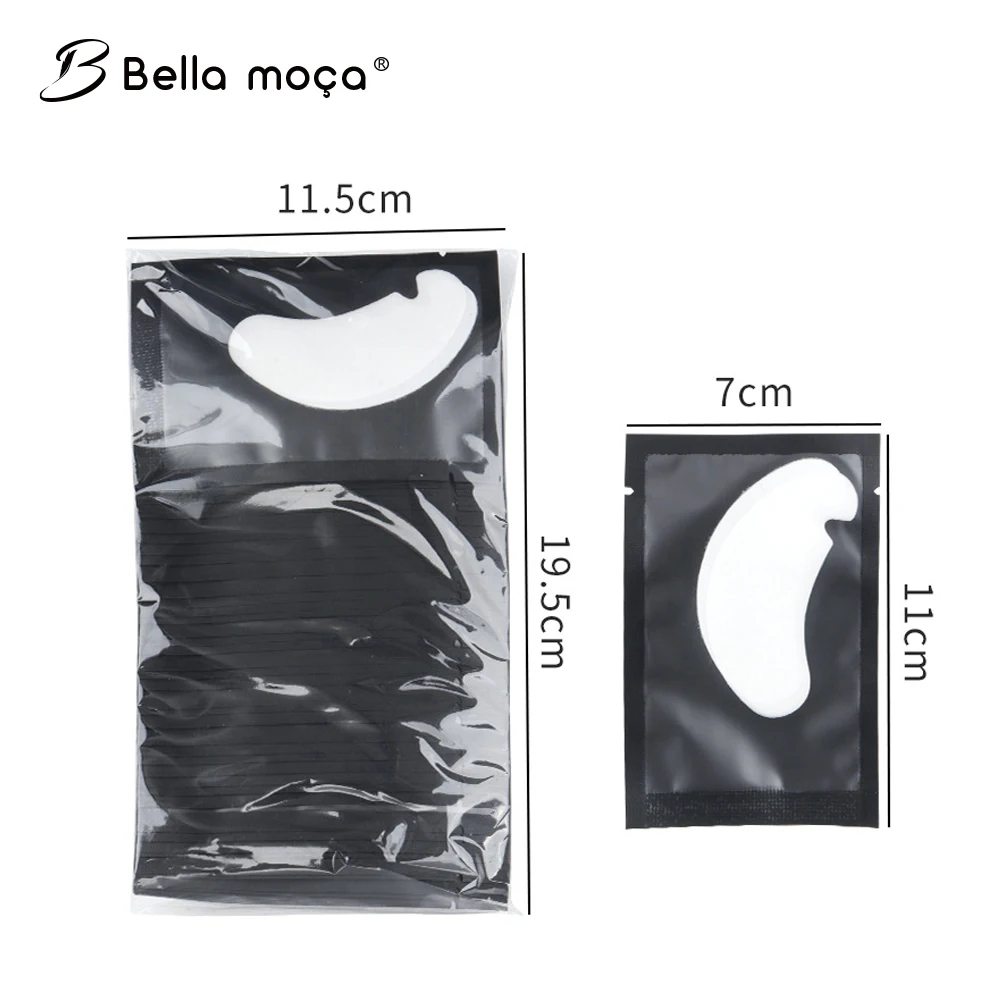 Toppe per occhi stile U per estensione ciglia 100 pezzi sotto i cuscinetti per occhi Trucco ciglia Patch punta stickkeads per forniture per estensione ciglia