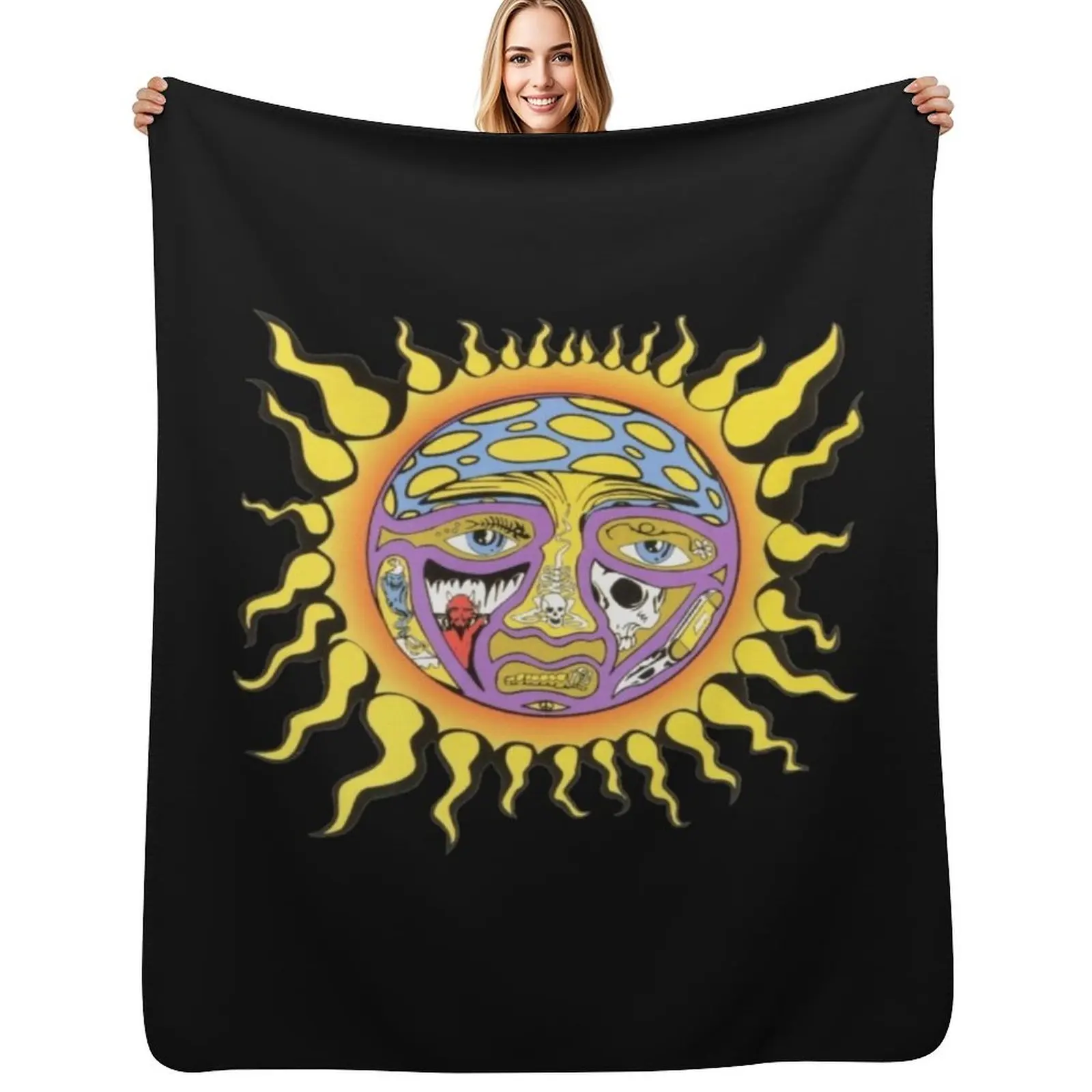 

sublime Throw Blanket Hair Moving Stuffeds Blankets