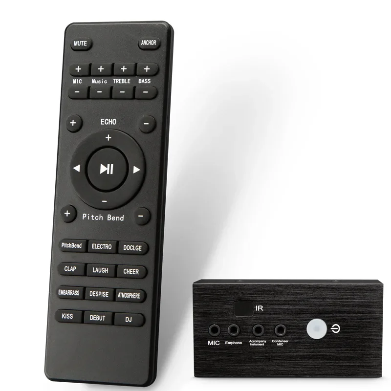 I8 Dual Mobile Live Streaming Computer Accompaniment Anchor Mobile Sound Card English Version