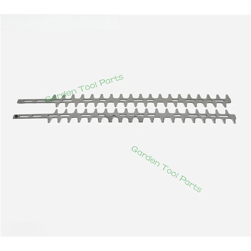 776mm Double Sided Hedge Trimmer Blade For ECHO HCR-165ES, 14 Holes 18/19 Teeth 9.9mm Pin Shaft Replacement Spare Parts