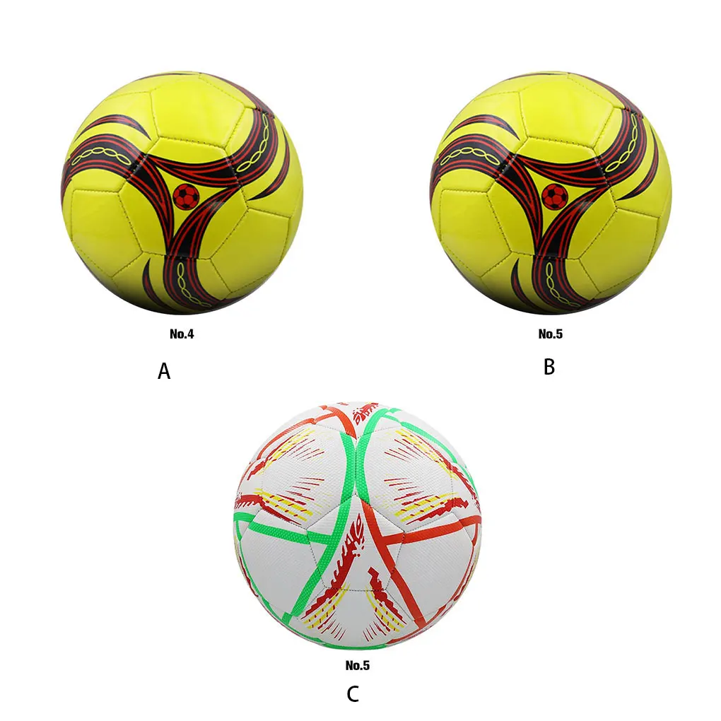 

Soccer Ball Size 4 - Promotes Teamwork And Fun In Football Training Soccer Training Kids Football Soccer Balls Yellow No.5