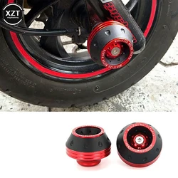 2PCS Motorcycle Crash Protector Wheel Protection Pads Aluminum Alloy Motorbike Front Fork Cup Moto Accessories
