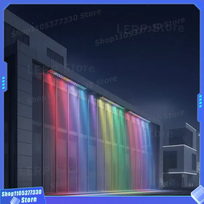 100W RGBW LED Wall Washer 48X4W DMX512 Control Stage Lighting for Wedding Party Club Bar Disco DJ Effect Light Fixture DMX512