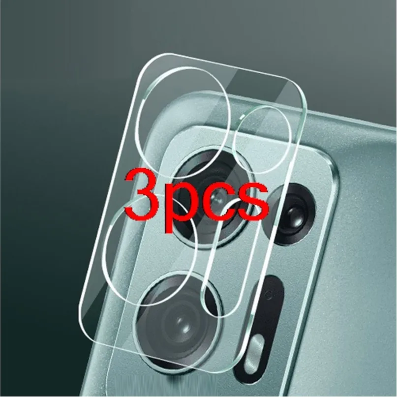 3pcs 3d camera lens clear tempered glass on for oppo find n2 fold for find n2 fold back camera lens glass film protector shield