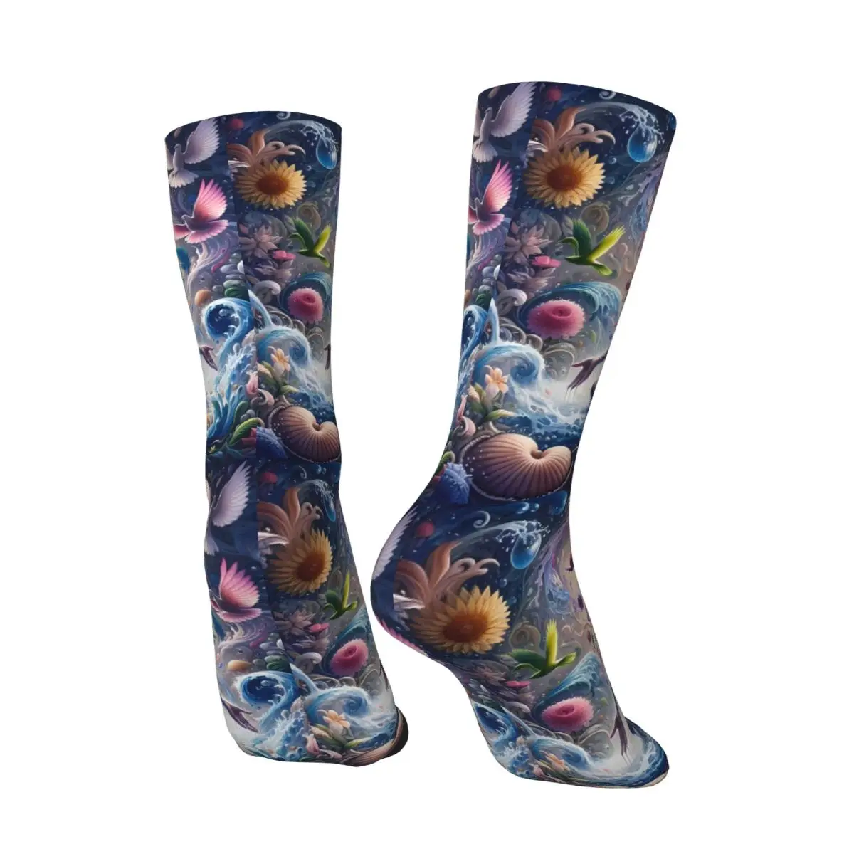 New Life Sock Printed Man Polyester
