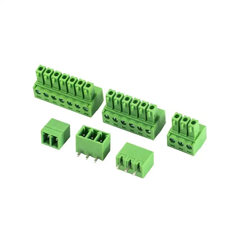 Комплект-клеммных-колодок-для-сварки-2edg-381-мм-—-прямой-изогнутый-штифт-15edgvc-rc-плагин-2p-24p-m-f