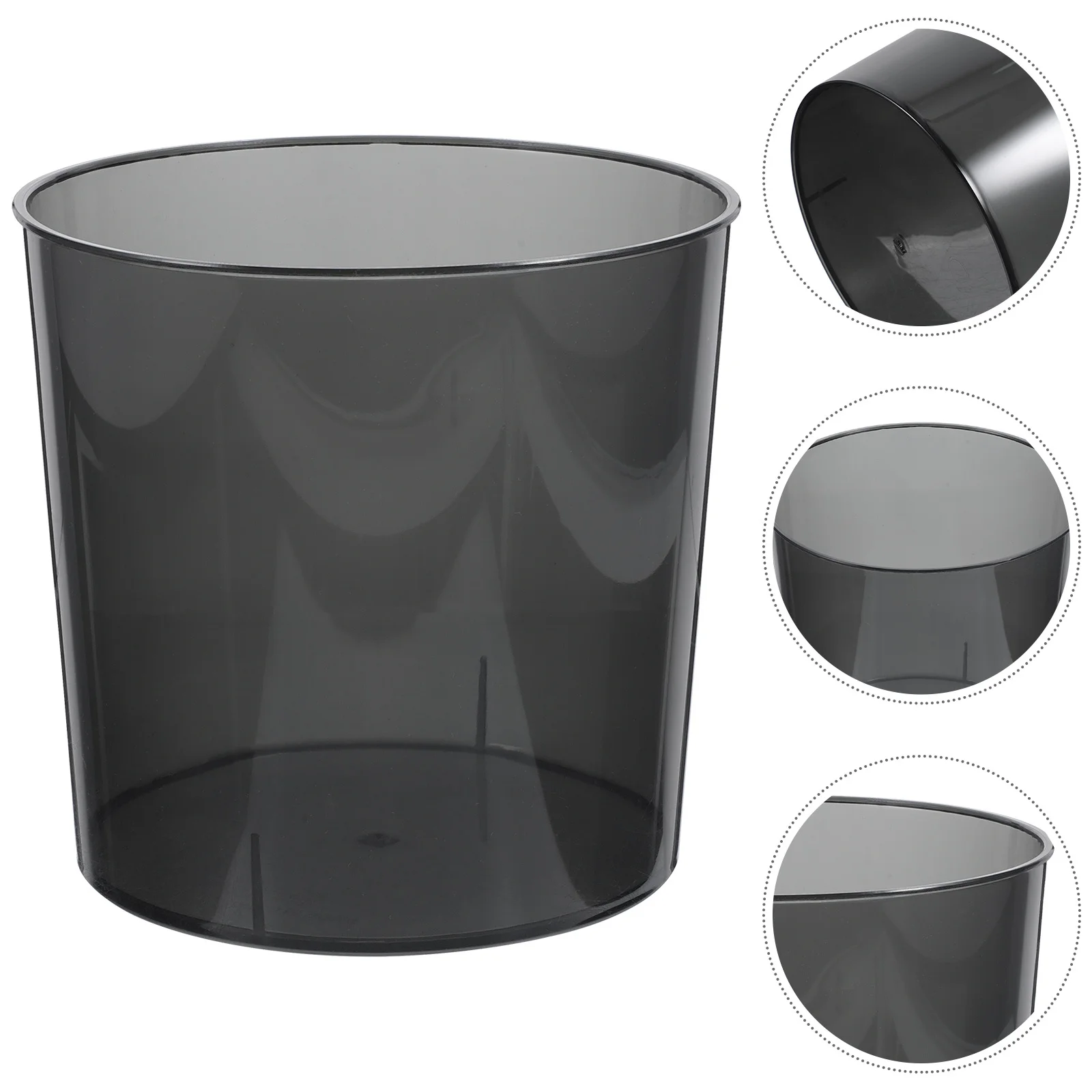 

Multi-Function Desktop Trash Can Mini Garbage Bin with Cover Portable Small Waste Bucket for Home Office Kitchen