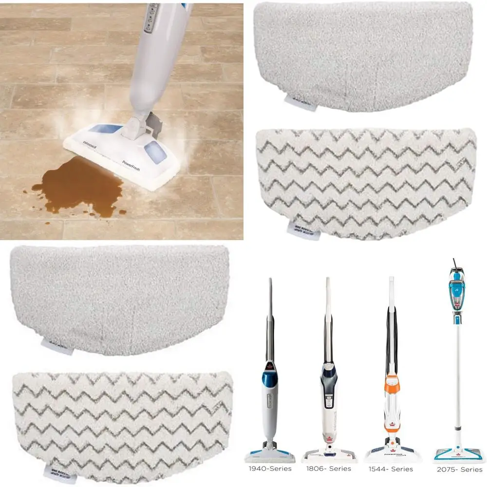 

Original PowerFresh Steam Mop Replacement Pads with Scent Discs, 2 Packs (4 Discs), Model 5938