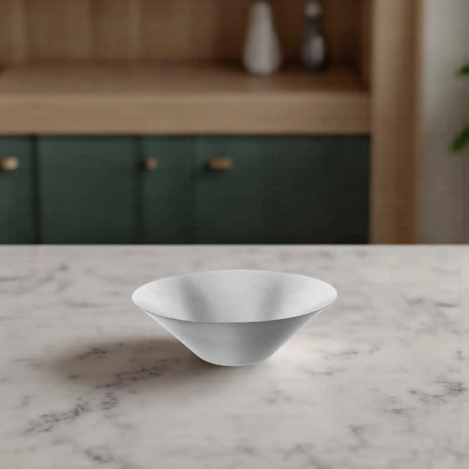 

1200ml Vintage Stainless Steel Salad Bowl Retro Design Pasta Serving Multi-Functional Kitchen Dining Table