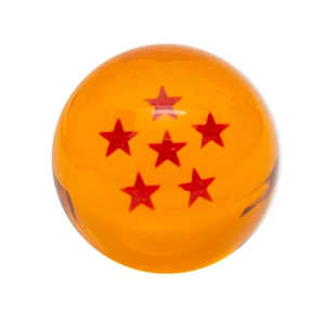 Globo de cristal anime Dragon Ball Z, ornamentos, presente da coleção Toy, laranja e azul, 7 estrelas, 3,5 cm 8 principais vendas dragão de cristal - №2