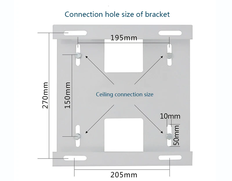 High quality  Electric Projector Bracket Ceiling Hidden Mount Motorized Projector Lift Hanger With wireless Remote Control