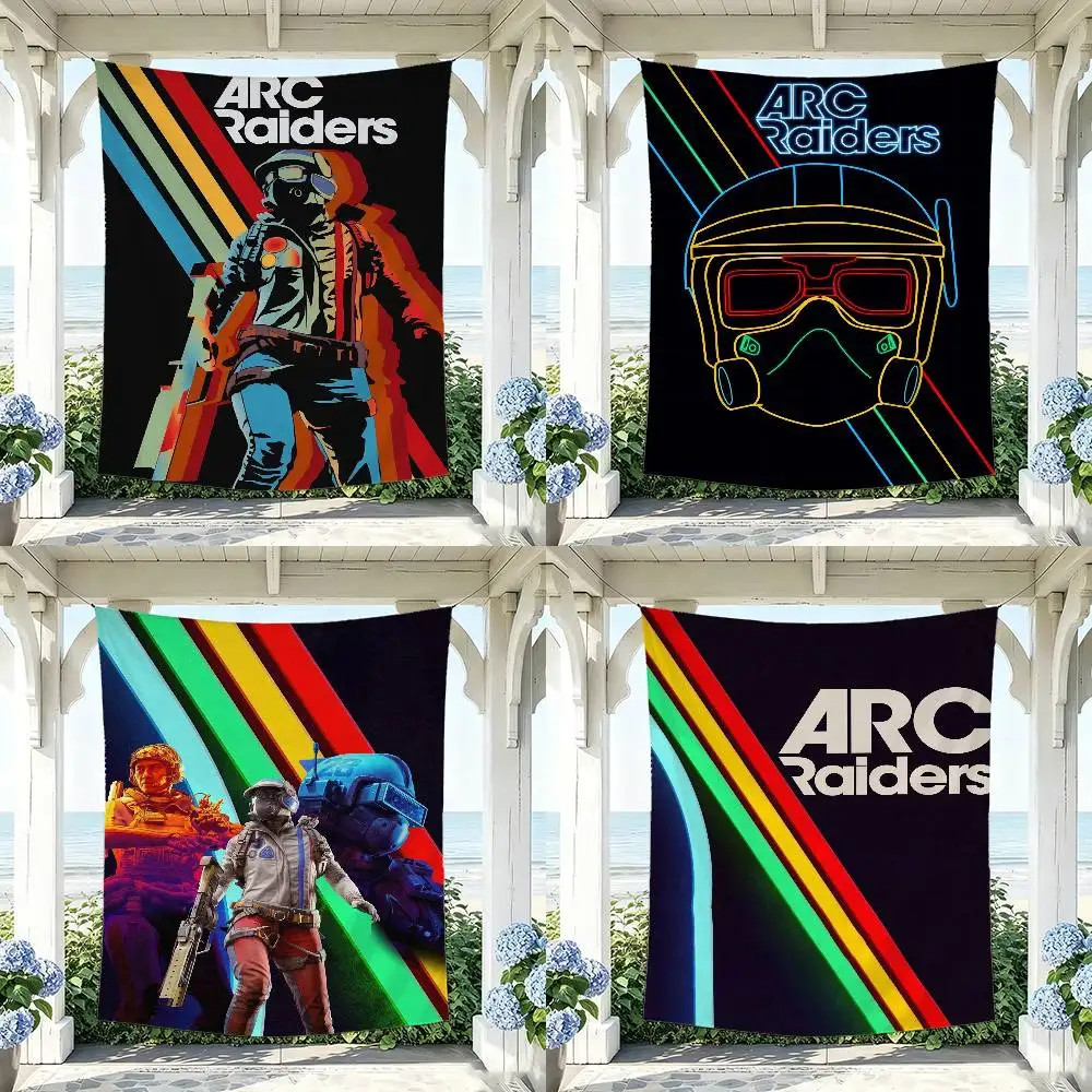 Game A-ARC R-Raiders Tapestry Flags Wall Hanging Background Art Banner for Bedroom Home Outdoor Decor