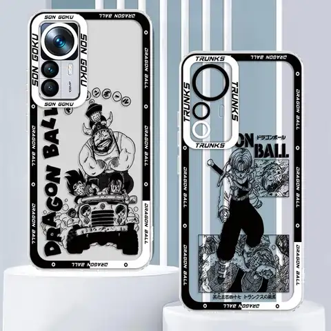 Custodia morbida per telefono per Xiaomi Redmi Note 10Lite A4 9S 9 10 11 Pro 12 13 14 Pro Plus 13C 14C 10S 12S 11S Dragon Ball Trunks