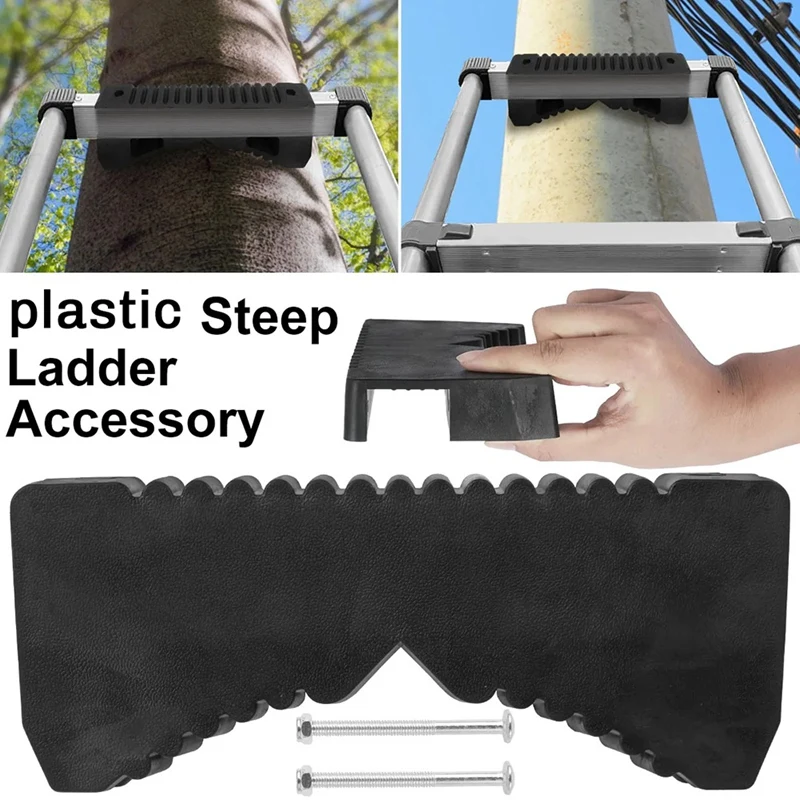 

Steep Ladder Accessory Anti-Slip Ladder Stabilizer Sturdy Ladder Rail Scratch Protection Durable- Ladder Accessory