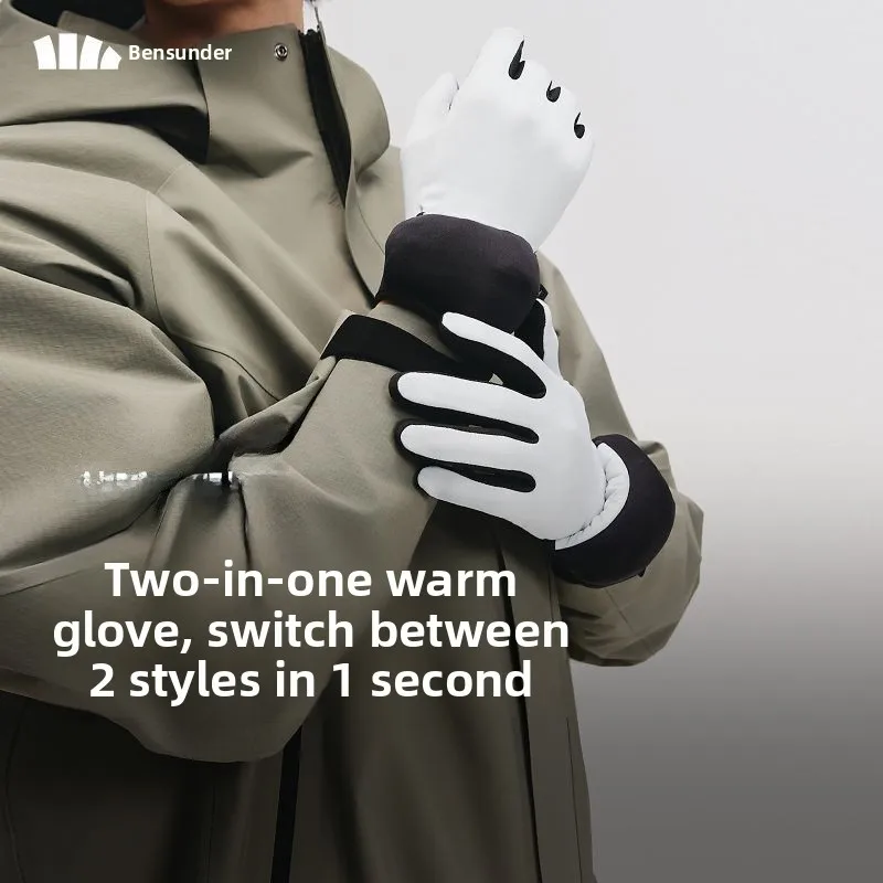 

Теплые флисовые велосипедные перчатки для мужчин, перчатки для езды на открытом воздухе, противоскользящие, износостойкие, нейлоновые перчатки без пальцев для молодежи 20-39 лет...