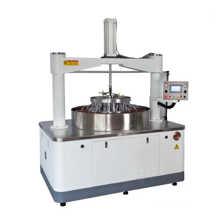 Automatic high precision vertical double surface lapping polishing machine